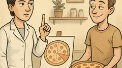 Виц: Откакто диетологът ми каза за пицата…