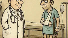 Виц: Докторът към пациента — отдавна...