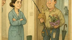 Виц: Не се вълнувайте за нощта му