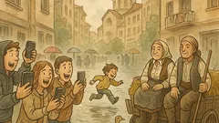 Виц: Да ви кажа, преди камерите