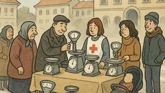 Виц: От трети януари БЧК раздава кантари