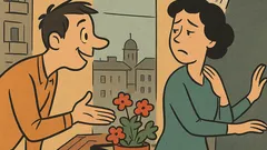 Виц: – Обичам те! – Дай ми въздух