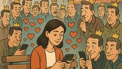 Виц: „Чакам принца“ и лайковете заваляха