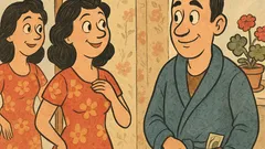 Виц: Скъпи, кажи, че съм хубава...