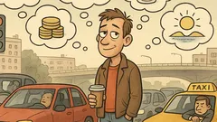 Виц: Нормалните хора чакат щастието…