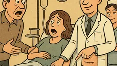 Виц: Докторе, бързо, жена ми е с апендицит!