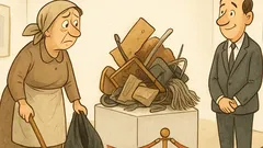 Виц: Леля Божура пита директора в музея