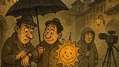 Виц: В полунощ валеше проливен дъжд...