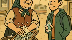 Виц: Миех си ръцете, преди да е модерно