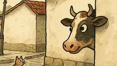 Виц: Има едно око, един рог...