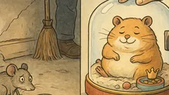 Виц: Мишката пита хамстера за PR