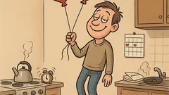 Виц: Когато човек е влюбен...