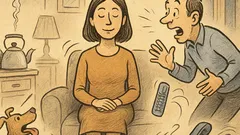 Виц: Никога не прекъсвай жена, когато мълчи