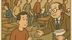 Виц: На изпит студент мята монета