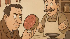 Виц: Отива един в магазина за салам