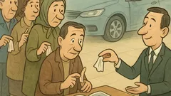 Виц: Подсушете пръстите преди каталога на Опел