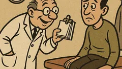 Виц: Докторът към пациента — дни преброени