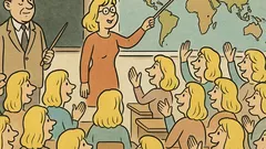 Виц: Учител пита къде е Америка