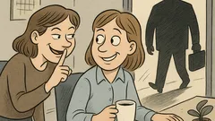 Виц: Колежката пита на 1 април