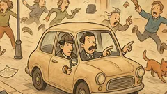 Виц: Холмс! Защо тичат пред колата?