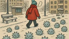 Виц: Зима, студ… бившата ми оживя!