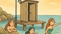 Виц: Откъде акат русалките?