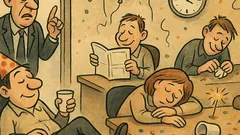 Виц: Влиза шефът и се кара...