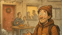 Виц: Търся приемно семейство за празниците