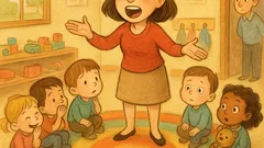 Виц: В детската градина учителката събра децата…