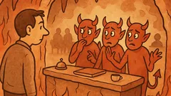 Виц: Попитах в ада за място...