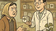 Виц: В аптеката питат за памет...