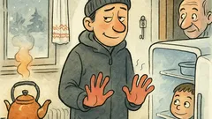 Виц: Ако ви измръзнат ръцете...