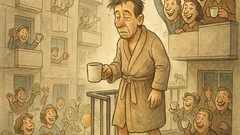 Виц: „Добро утро, легендо!“