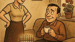 Виц: 10 години брак без караници?