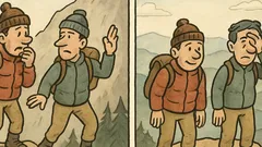 Виц: Двама алпинисти тръгват към върха