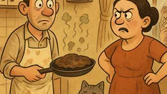 Виц: Реших да направя омлет, ама...