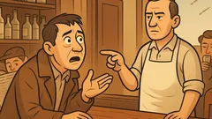 Виц: Клиент пита бармана за бомбардировки