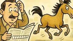 Виц: Бърз конски ход с 15 букви?