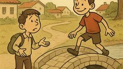 Виц: Едно момче пита „Къде?“