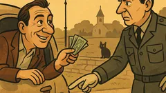 Виц: Полицай спира Къци Вапцаров…