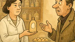 Виц: Влиза един мъж в аптека...