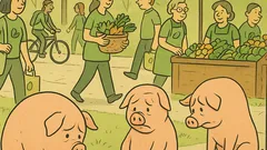 Виц: Когато всички станем вегани...