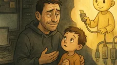 Виц: Синчето на админа го моли…