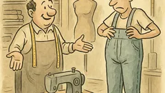 Виц: В шивашко ателие — под мишниците?