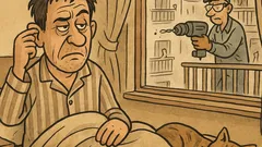 Виц: Събудиш ли се от бормашина…