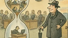 Виц: Нямам нищо против да ходя на работа...