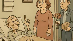 Виц: Мъж е на смъртно легло...