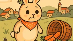 Виц: Зайчето намери осем моркова...