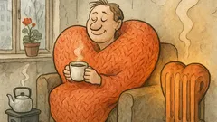 Виц: Нека любовта топли душата ти...