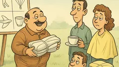 Виц: Как да сгънем правилно парашута?